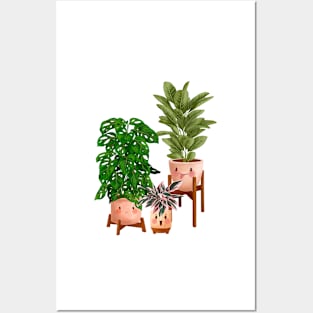 Funny Plant Friends Posters and Art